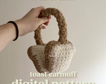 Häkelanleitung für Toast-Ohrschützer: Anfänger-freundlich (PDF-Häkelanleitung)