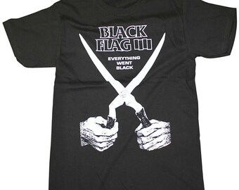 Black Flag T Shirt - Etsy