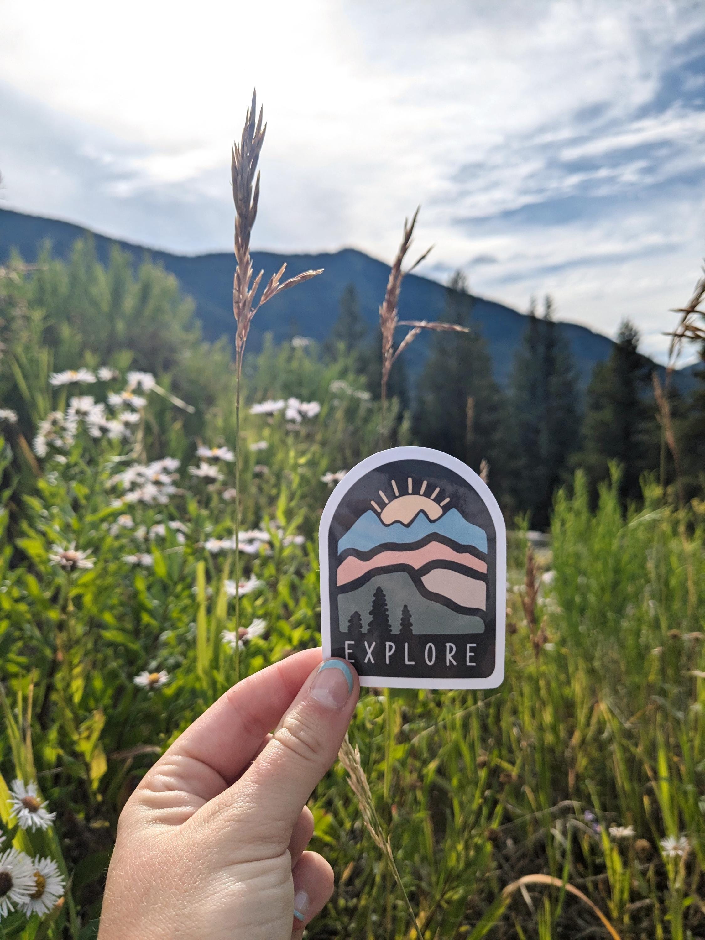 Explore Sticker - Etsy