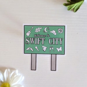 Swift City Eras Tour Sticker
