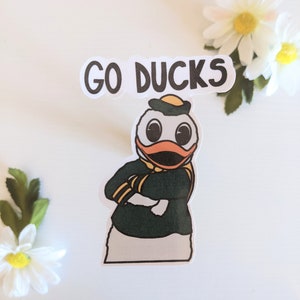Go Oregon Ducks Sticker