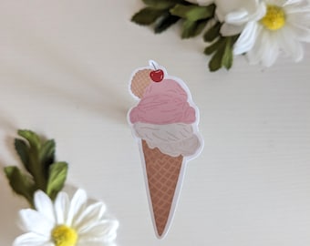 Ice Cream Cone/Gelato Sticker