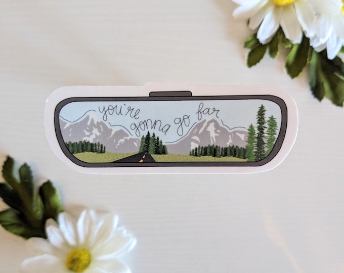 You're Going to Go Far Sticker - Etsy