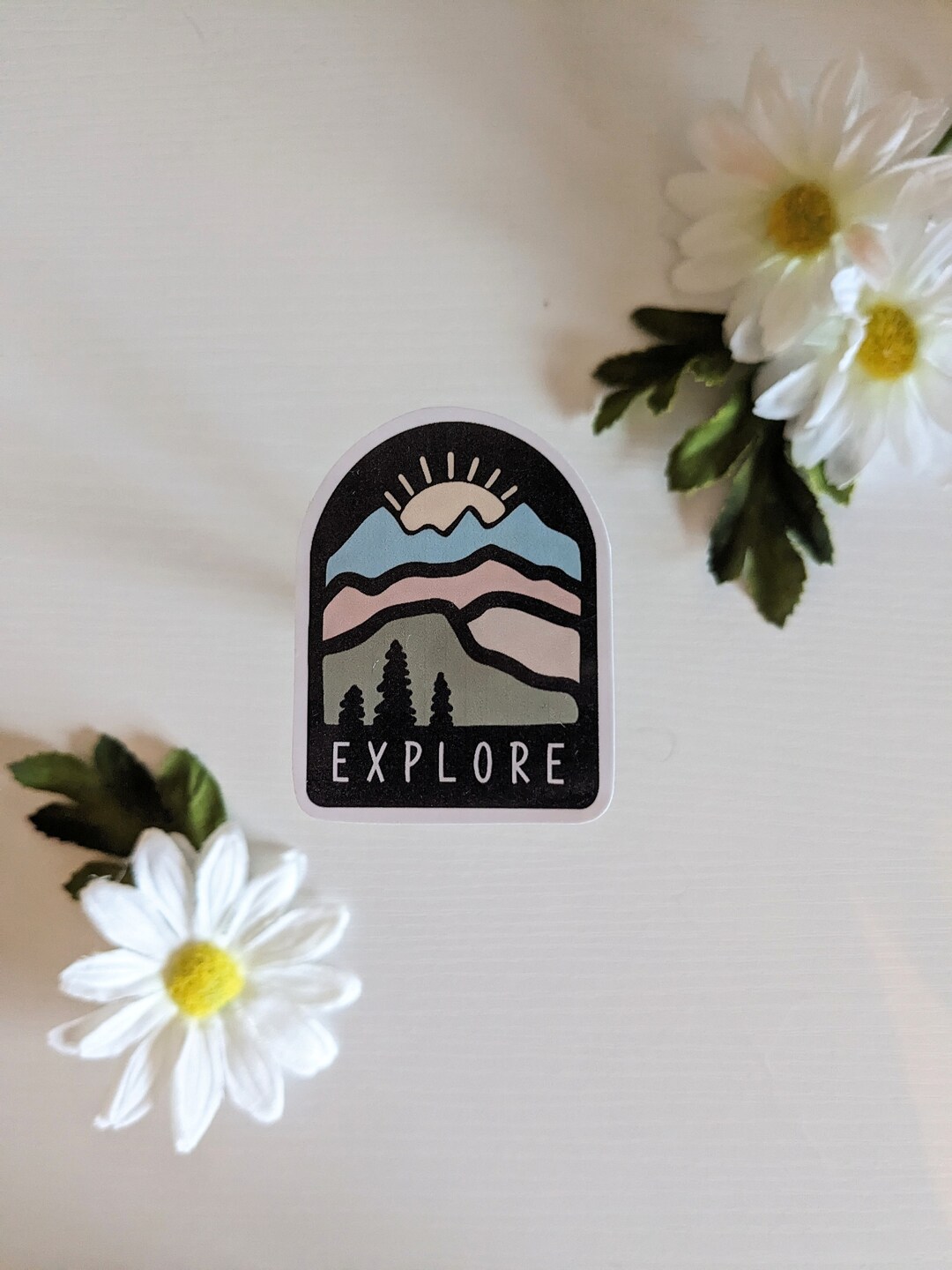 Explorer Icon Sticker Explore Sticker - Etsy