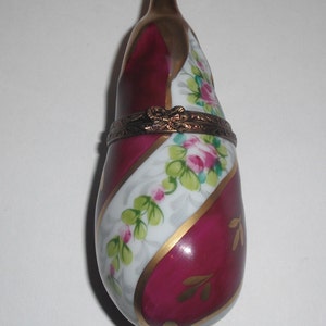 Vintage Limoges Trinket-Eggplant