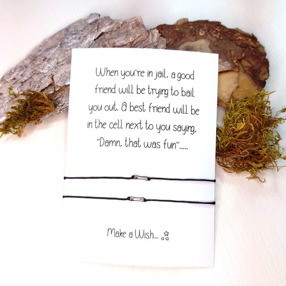 Wish bracelet deals sayings