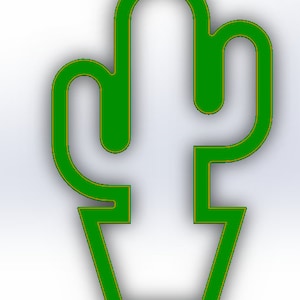 Cactus Cookie Cutter