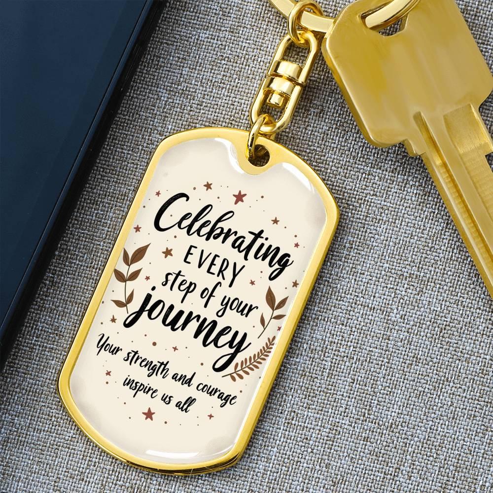 Recovery Keychains Inspirational Recovery Keychain | Celebrating Every Step of Your ...