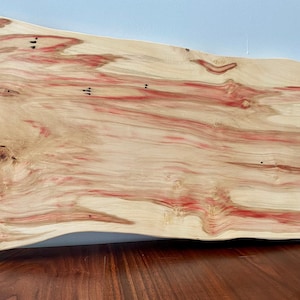 Flaming Box Elder Serving Tray or Charcuterie Board