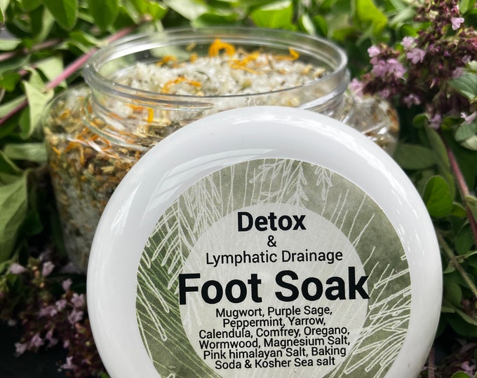 Detox & Lymphatic Drainage Foot Soak