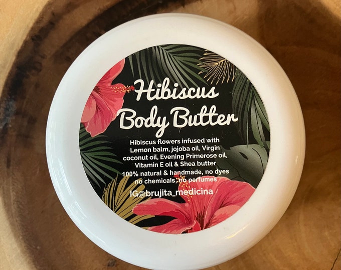 Hibiscus body butter