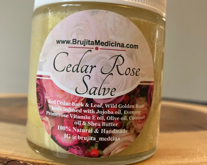 Cedar Rose Salve