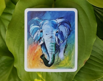 Elephant sticker