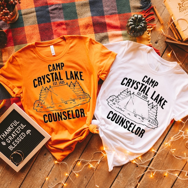 Camp Crystal lake counselor SVG/ halloween shirt/ Digital download/friday the 13th