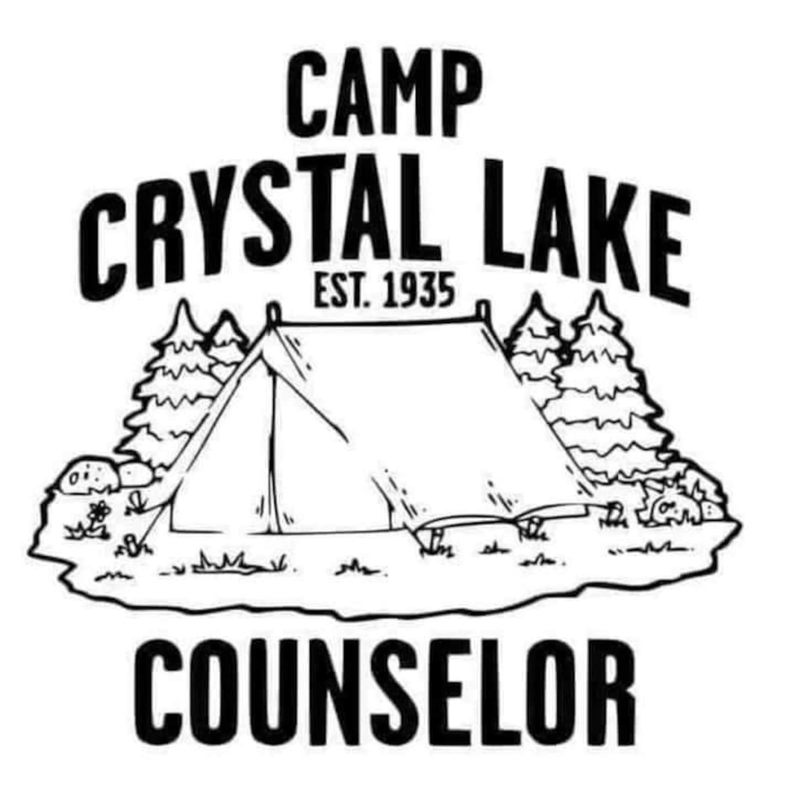 Camp Crystal Lake Counselor SVG/ Halloween Shirt/ Digital Etsy