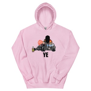 Kanye West/YE - Alex Jones Net & Yoo-hoo Racing Jacket Art - Unisex Hoodie