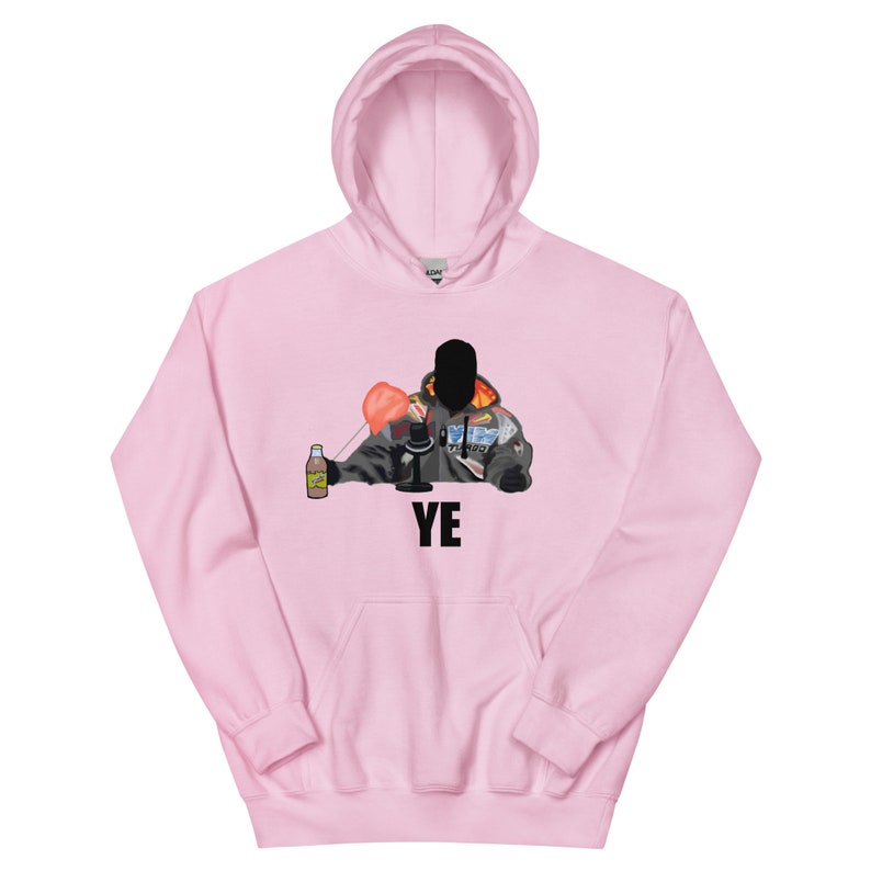 Kanye West/YE - Alex Jones Net & Yoo-hoo Racing Jacket Art - Unisex Hoodie