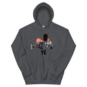 Kanye West/YE - Alex Jones Net & Yoo-hoo Racing Jacket Art - Unisex Hoodie