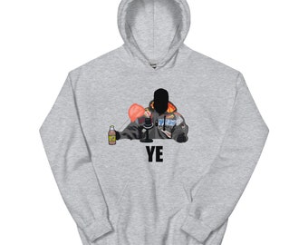 Kanye West/YE - Alex Jones Net & Yoo-hoo Racing Jacket Art - Sudadera con capucha unisex