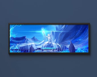 A2 Long Poster | Columbina: Nod Krai Statue