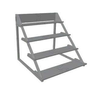3D Printed Display - 4 Tiers
