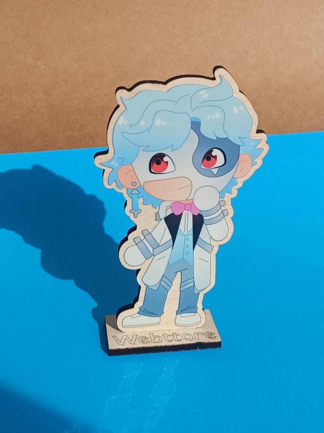 Webttore Wooden Chibi Standees (painted/unpainted) - Etsy
