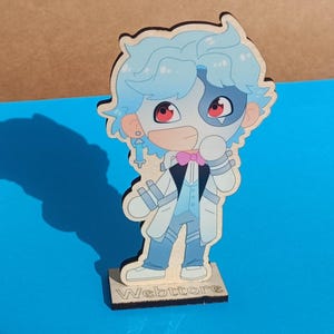 Webttore Wooden Chibi Standees (Painted/Unpainted)