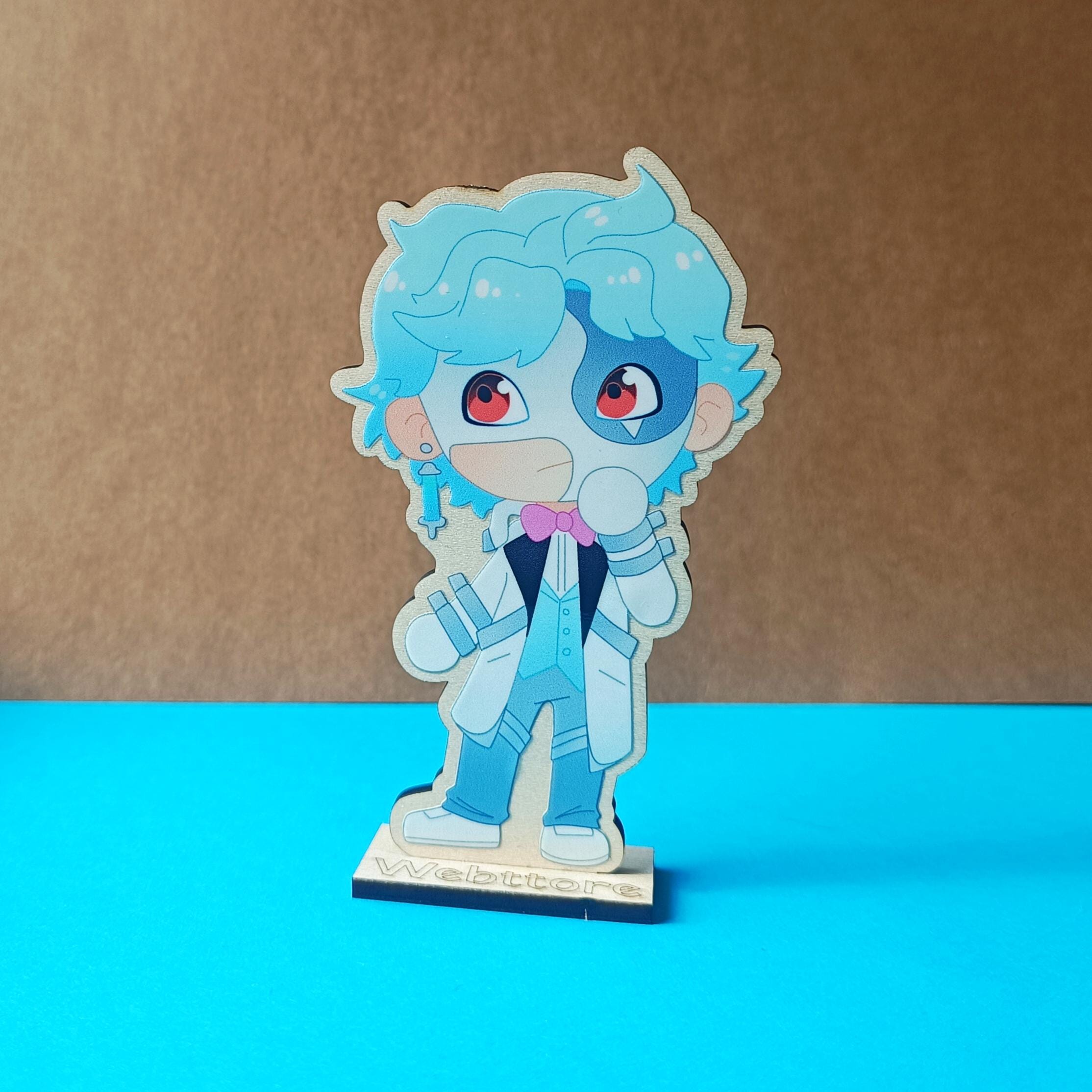 Webttore Wooden Chibi Standees (painted/unpainted) - Etsy