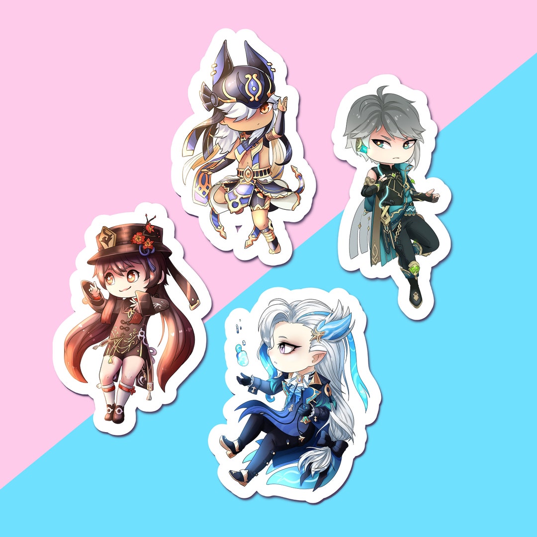 Genshin Impact Sticker - Etsy