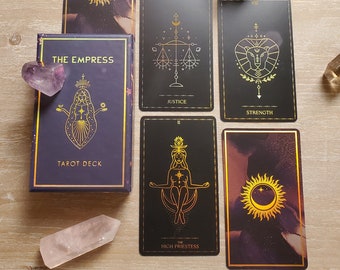THE EMPRESS TAROT | Rainbow in the Void Gold Space Edition