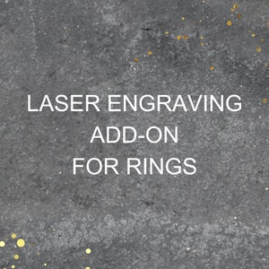 Lasergravure-uitbreiding voor ringen