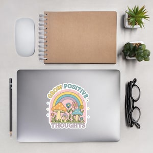 Grow Positive Thoughts Sticker