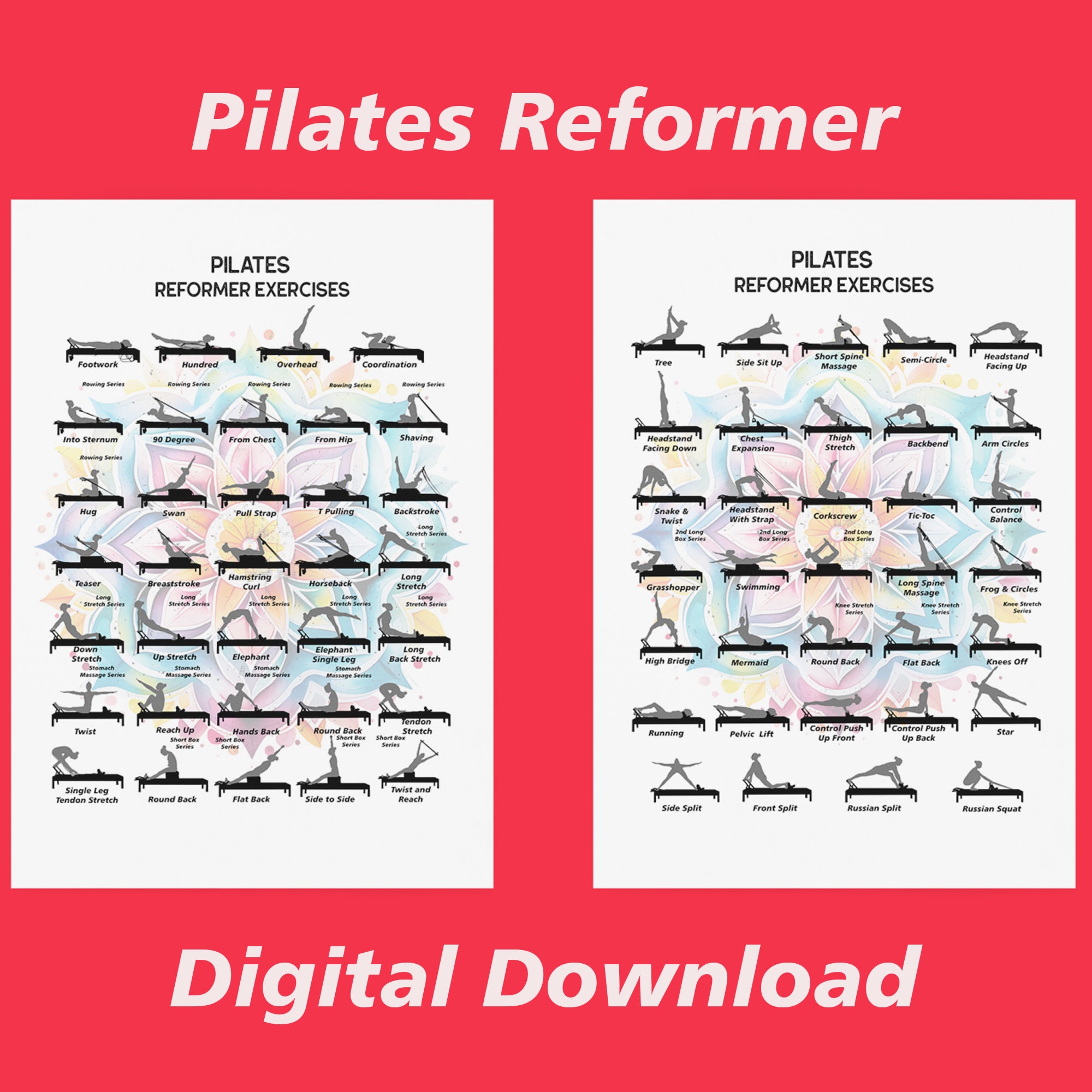 pilates-poster-68-move-reformer-colorful-lotus-pilates-studio-printable-download-immediate-ready-to-print-unique-pilates-reformer-decor-etsy for Printable Pilates Reformer Exercises Chart Free Pilates Poster 68 Move Reformer -colorful Lotus Pilates Studio Printable -download Immediate Ready to Print- Unique Pilates Reformer Decor - Etsy for Printable Pilates Reformer Exercises Chart Free