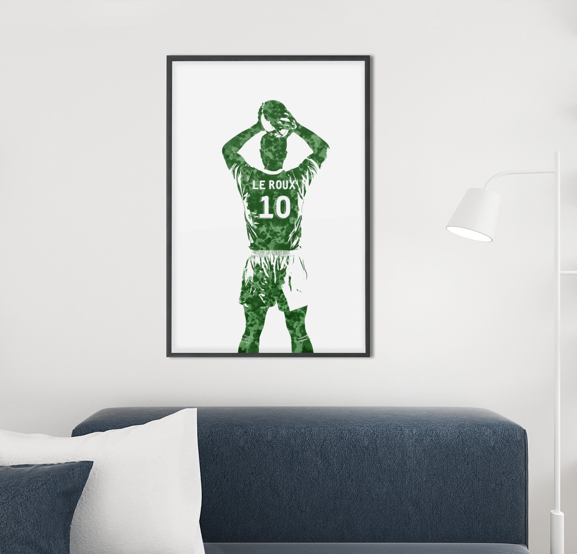Poster Rughdy Poster rugby personnalisé, oeuvre d'art rugby personnalisée, impression ...