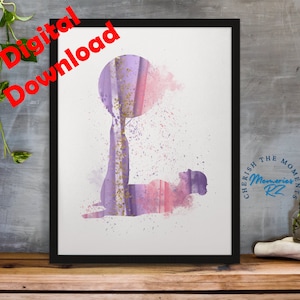 Pilates studio Decor - Pilates ball wall art - Home Pilates studio printable -Download immediate ready to print- Unique Pilates ball