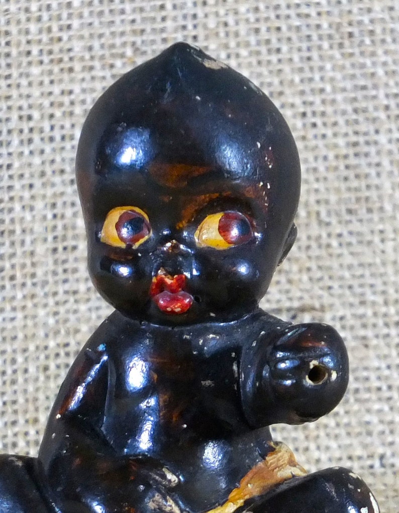 Small Kewpie Style Bisque Figurine image 7