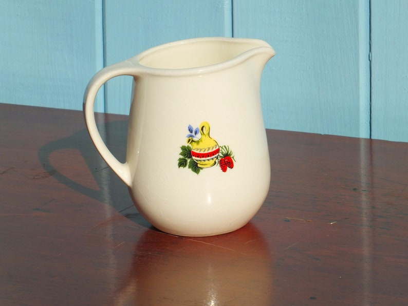 Cool 1950's Jug with Viking Images image 6