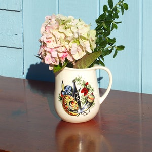 Cool 1950's Jug with Viking Images image 8