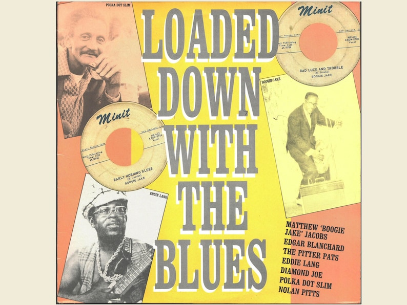 Various Loaded Down With The Blues 33rpm LP image 1
