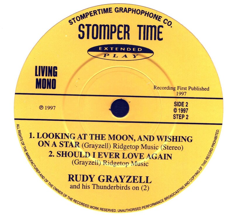 Rudy Tutti Grayzell Sings Duck Tail And Other Hits E.P. image 4