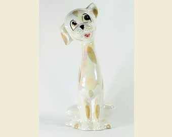 Mid Century Cute, Kitsch, Lustre Ware Laurain Splendour Dog Figure