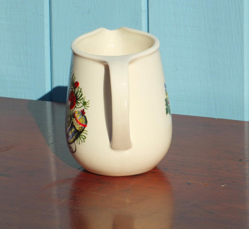 Cool 1950's Jug with Viking Images image 3