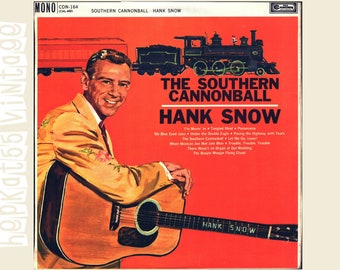 Hank Snow - The Southern Cannonball 33rpm LP Vinyl Record