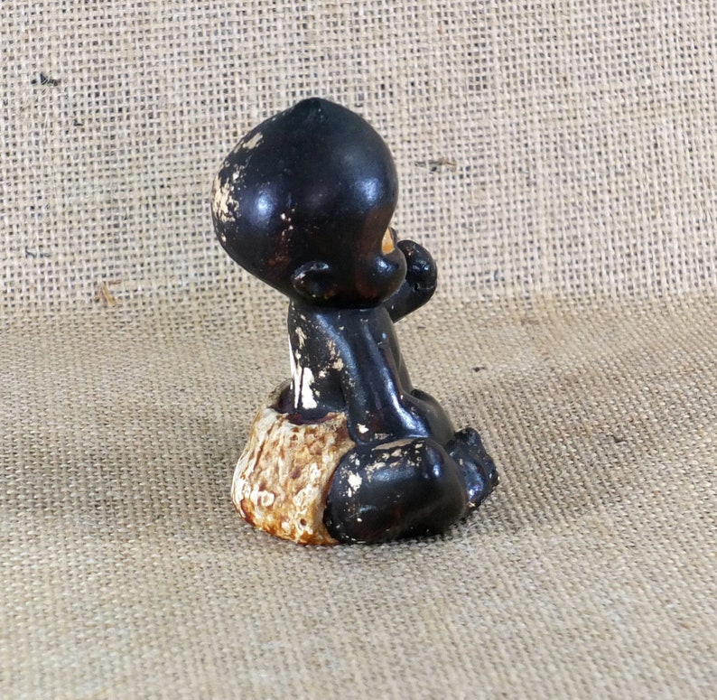 Small Kewpie Style Bisque Figurine image 4