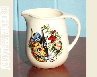 Cool 1950's Jug with Viking Images