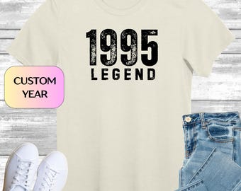 30th Birthday T-shirt Gifts for Men, 30th Birthday Tshirt Idea, Legend Top, Birthday Gift for Dad, Old Man Present