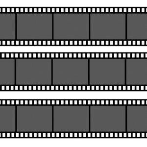 3 lub 4 puste paski, rolka filmu fotograficznego, jadalny lukier, topper do tortu, wstążka, obramowanie, urodziny, spersonalizowany prezent na rocznicę, zdjęcie