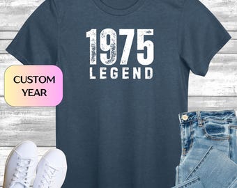 50. Geburtstag T-Shirt Geschenke für Männer, 50. Geburtstag Tshirt Idee, Legend Top, Geburtstagsgeschenk für Papa, alter Mann Geschenk, Shirt Geschenk für Papa