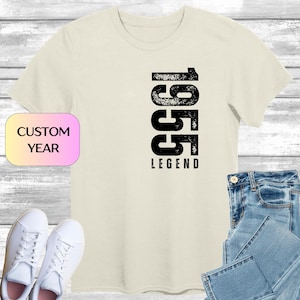 70th Birthday T-shirt Gifts for Men, 70th Birthday Tshirt Idea, Legend Top, Birthday Gift for Dad, Old Man Present