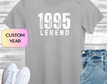 30th Birthday T-shirt Gifts for Men, 30th Birthday Tshirt Idea, Legend Top, Birthday Gift for Dad, Old Man Present, T-shirt gift for Friend